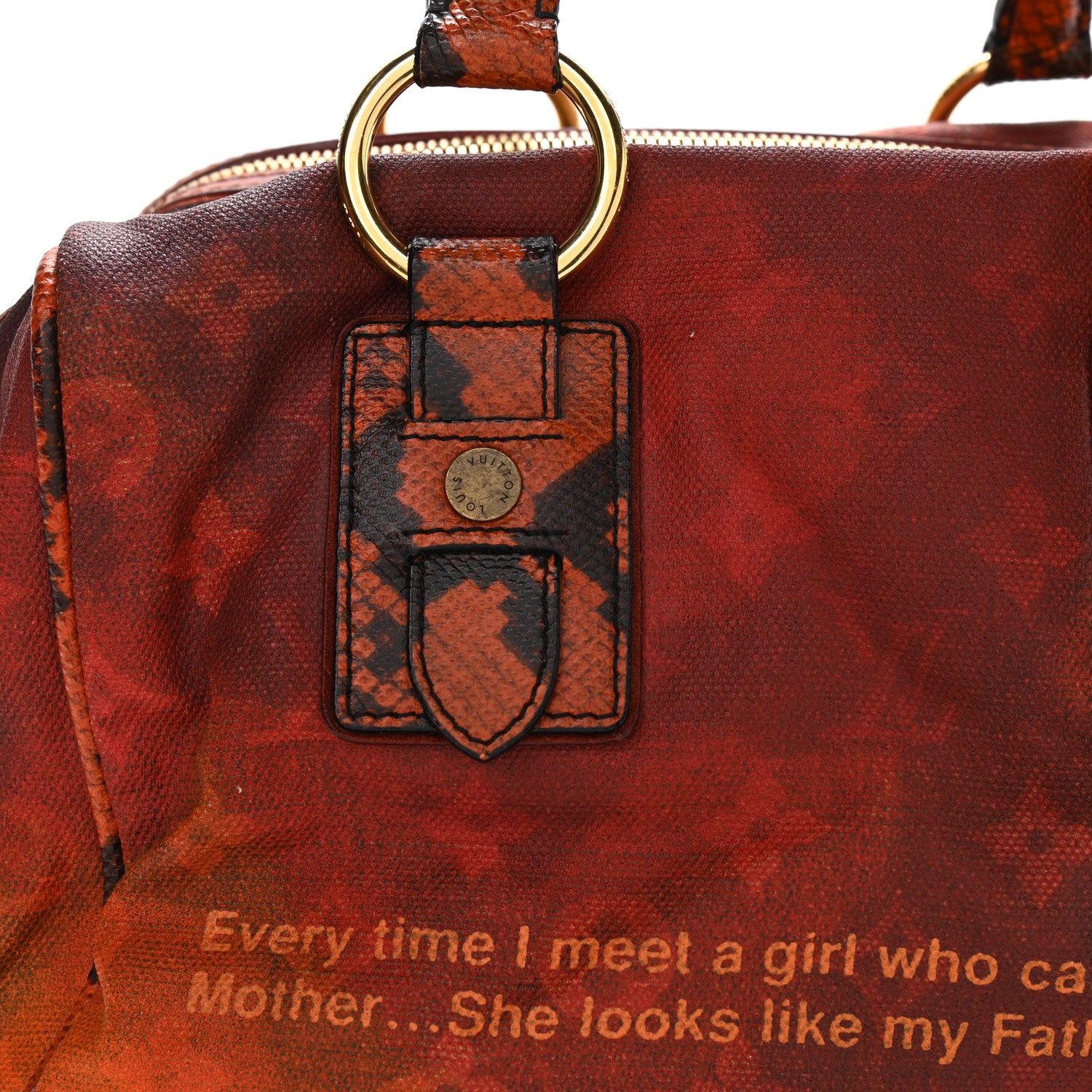 Louis Vuitton Monogram Karung Mancrazy Jokes Bag 8 of 12