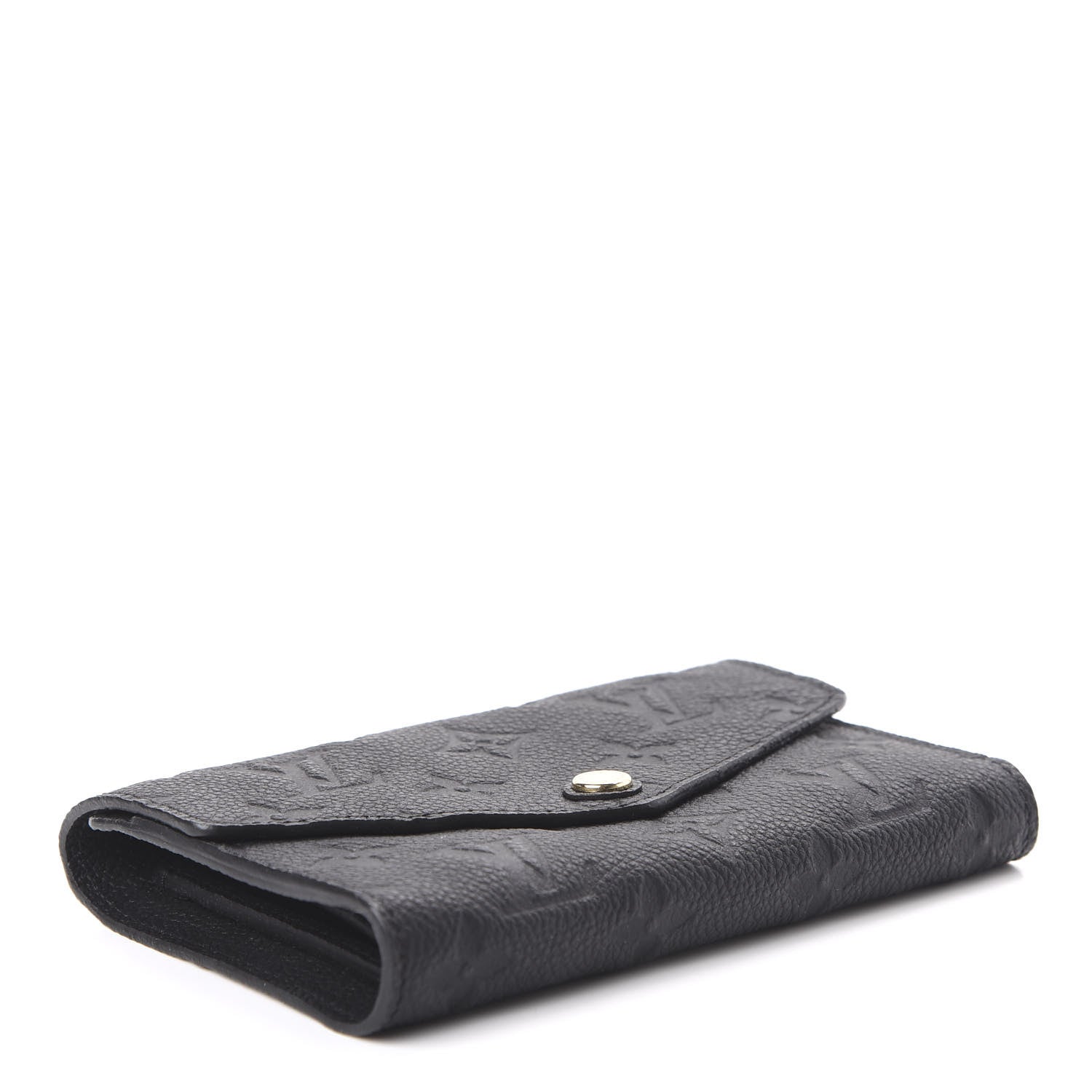 Louis Vuitton Empreinte Compact Curieuse Wallet Black 4 of 10