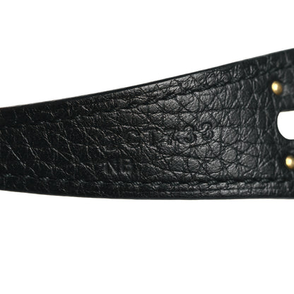 Hermes Taurillon Clemence Lindy 26 Black 7 of 11