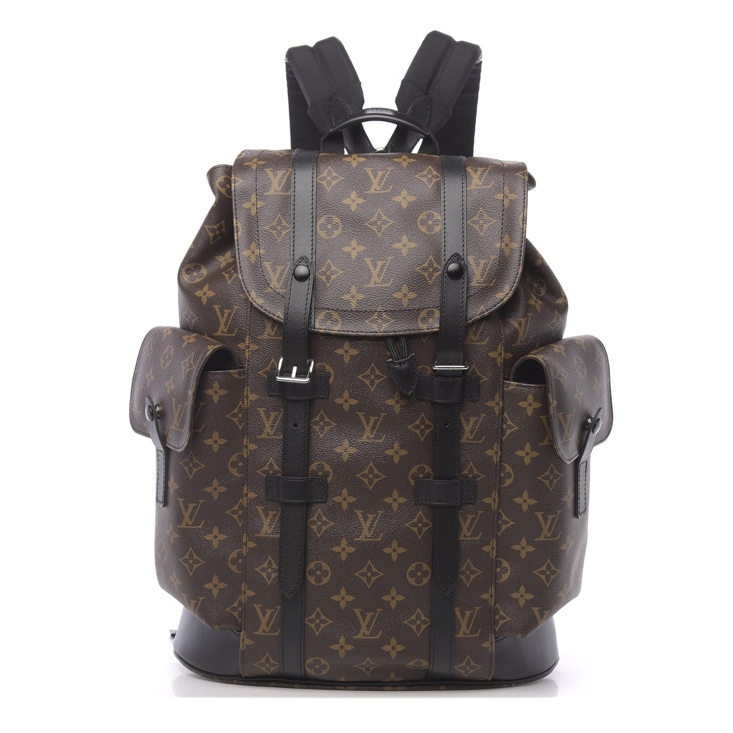 Louis Vuitton Monogram Macassar Christopher PM Backpack 1 of 8