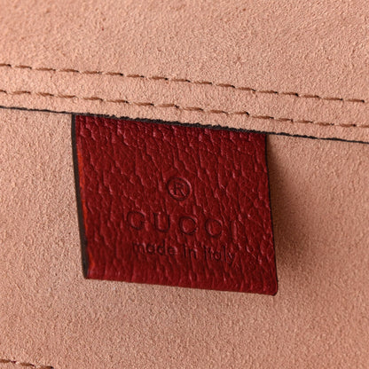 Gucci GG Supreme Monogram Flora Web Large Ophidia Tote Red 7 of 11