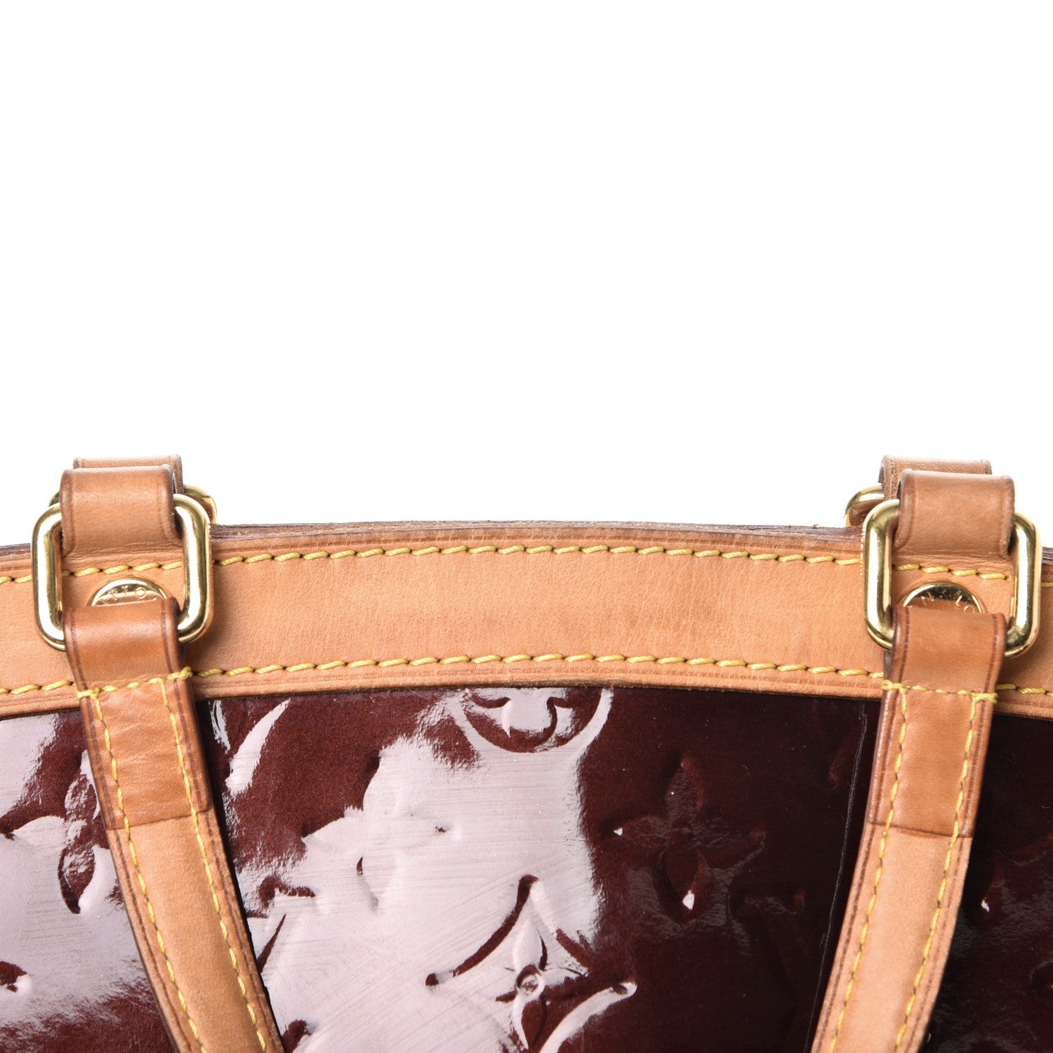 Louis Vuitton Vernis Brea MM Amarante 9 of 11