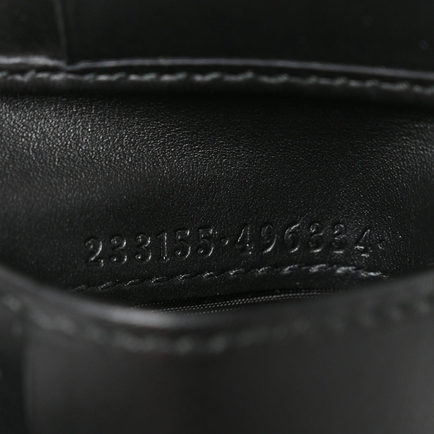 Guccissima Bi-Fold Wallet Black