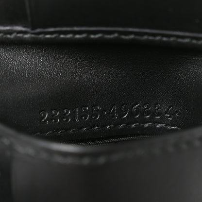 Gucci Guccissima Bi-Fold Wallet Black 7 of 8