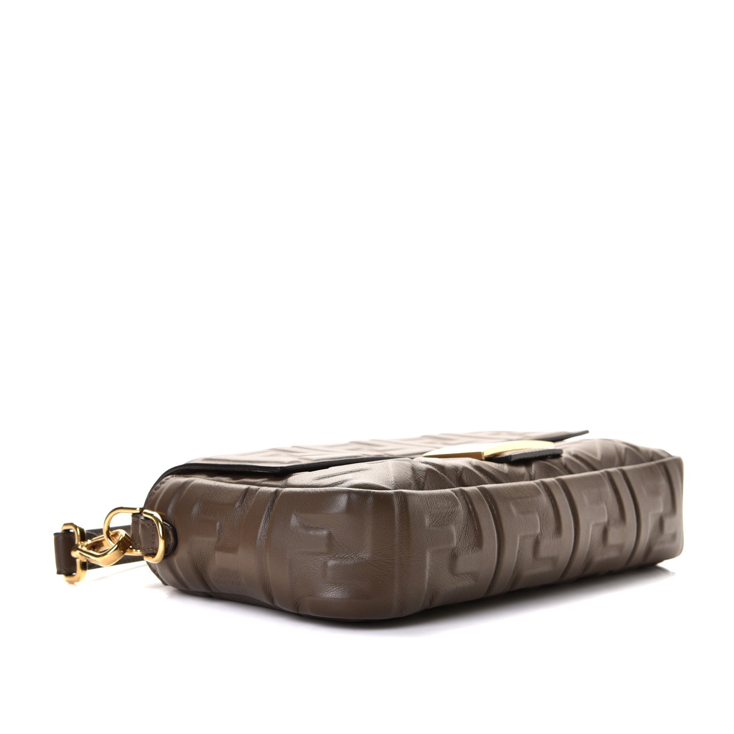 Nappa FF 1974 Embossed Baguette Wood
