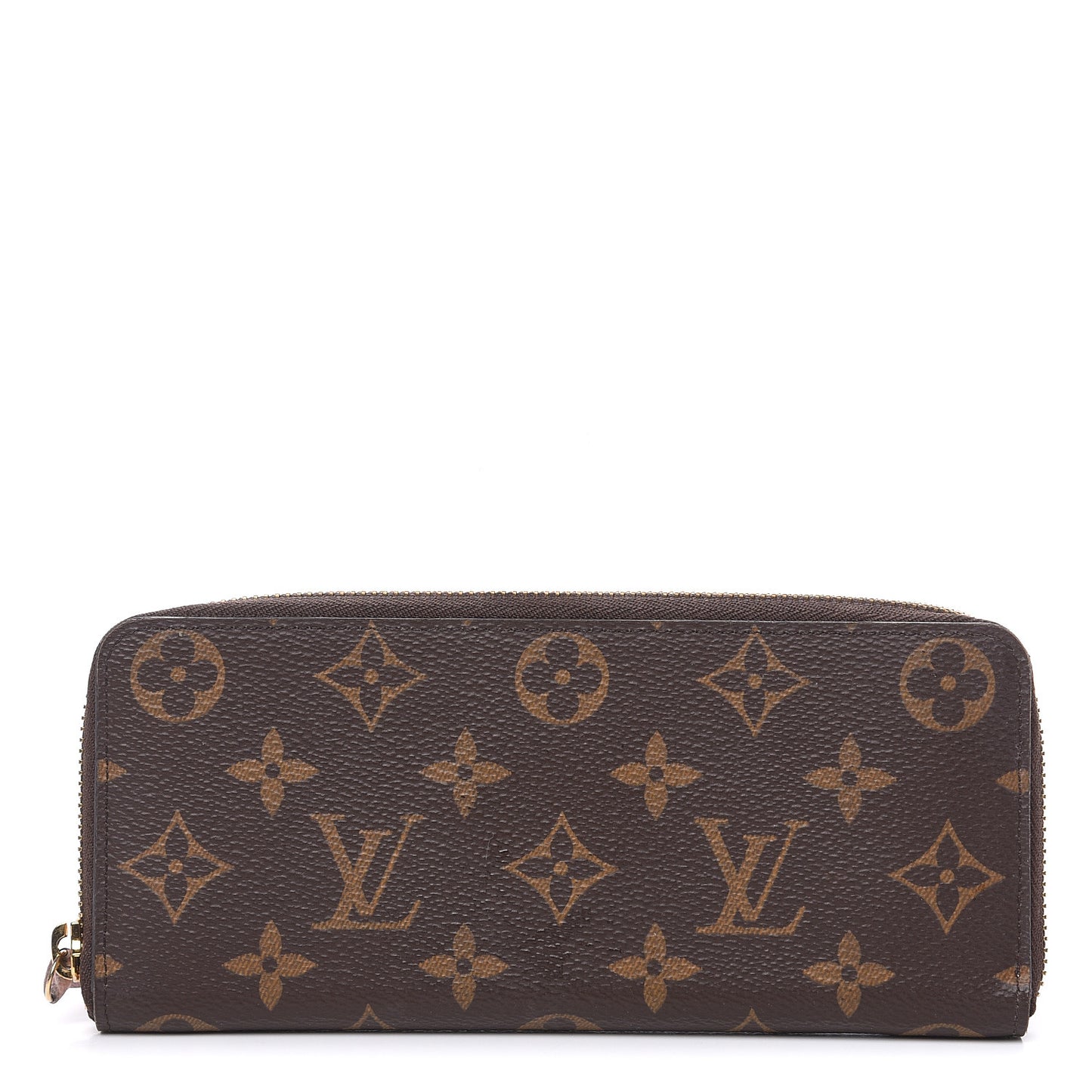 Monogram Clemence Wallet Rose Ballerine