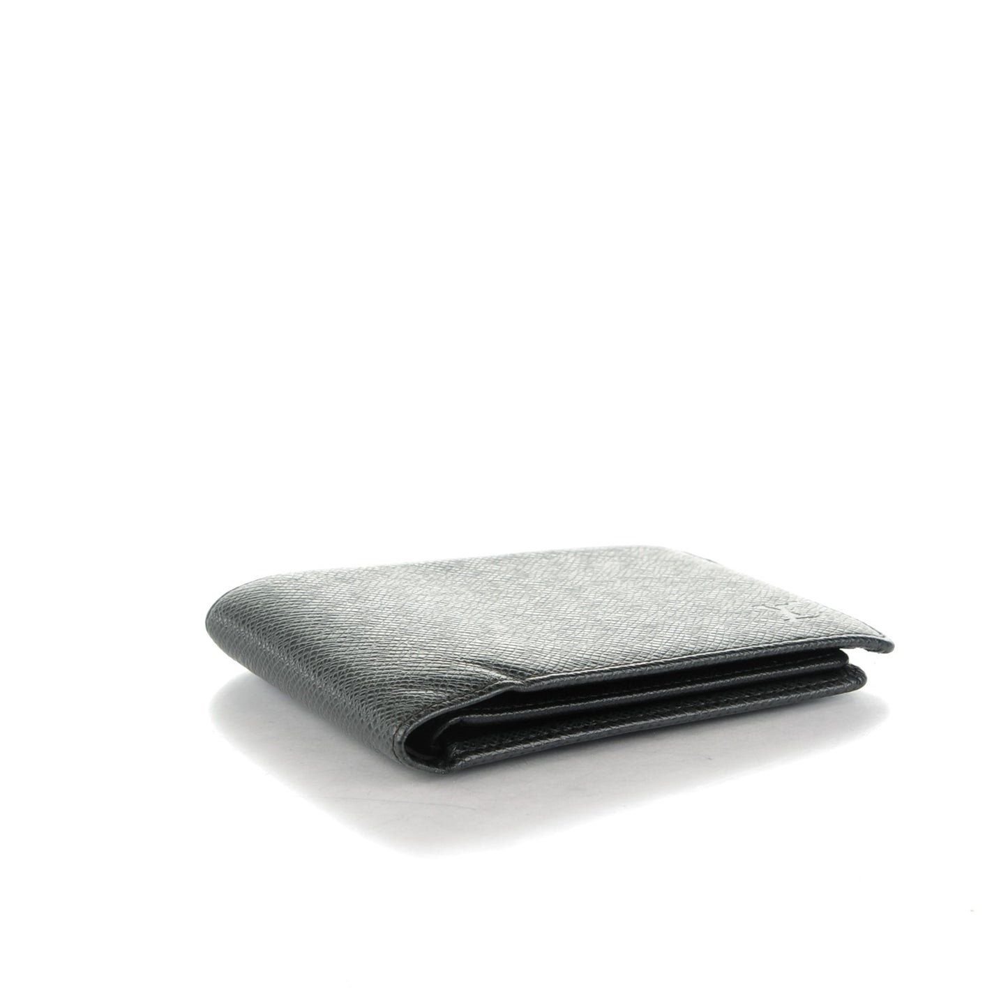 Taiga Mens Billfold Wallet 3 Flaps Ardoise