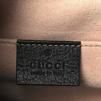 Gucci Calfskin GG Web Small Ophidia Chain Shoulder Bag Black 6 of 11