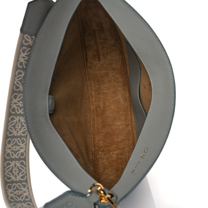Loewe Satin Calfskin Jacquard Luna Bag Ash Grey 5 of 11