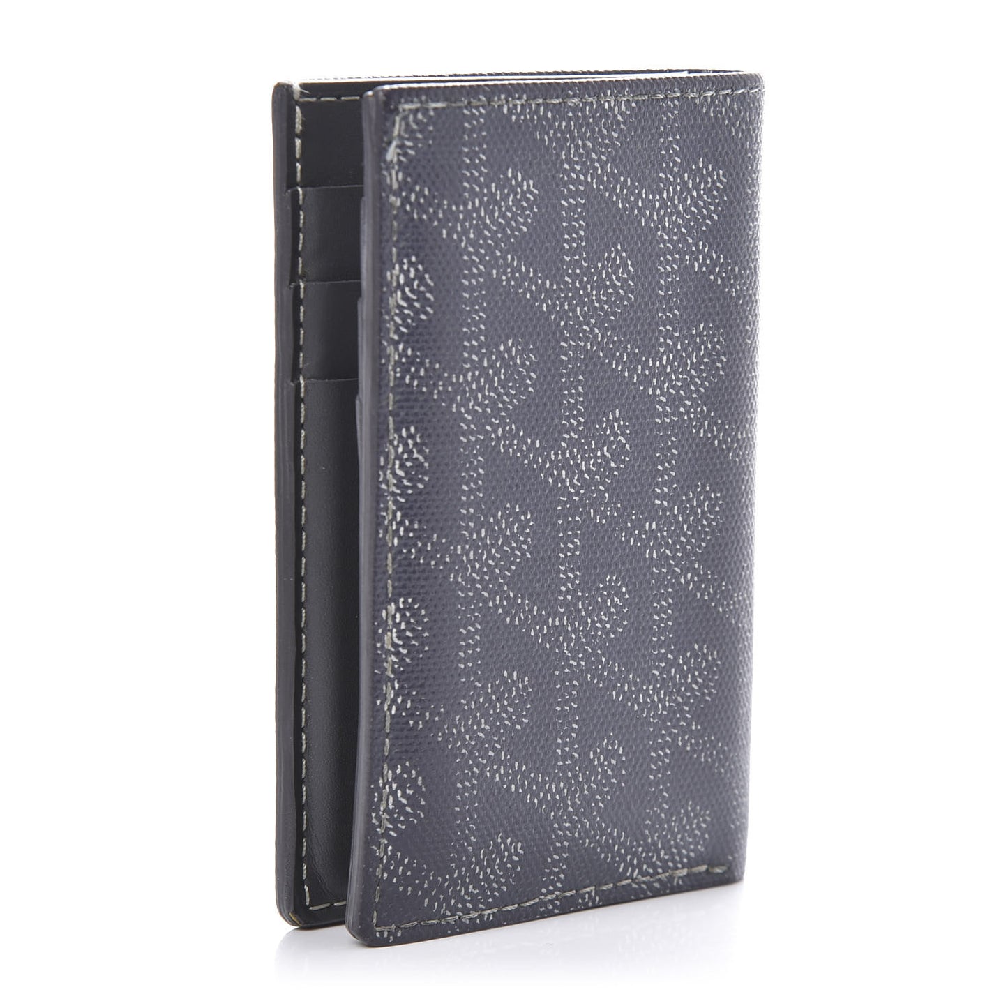 Goyardine Saint Pierre Card Holder Grey