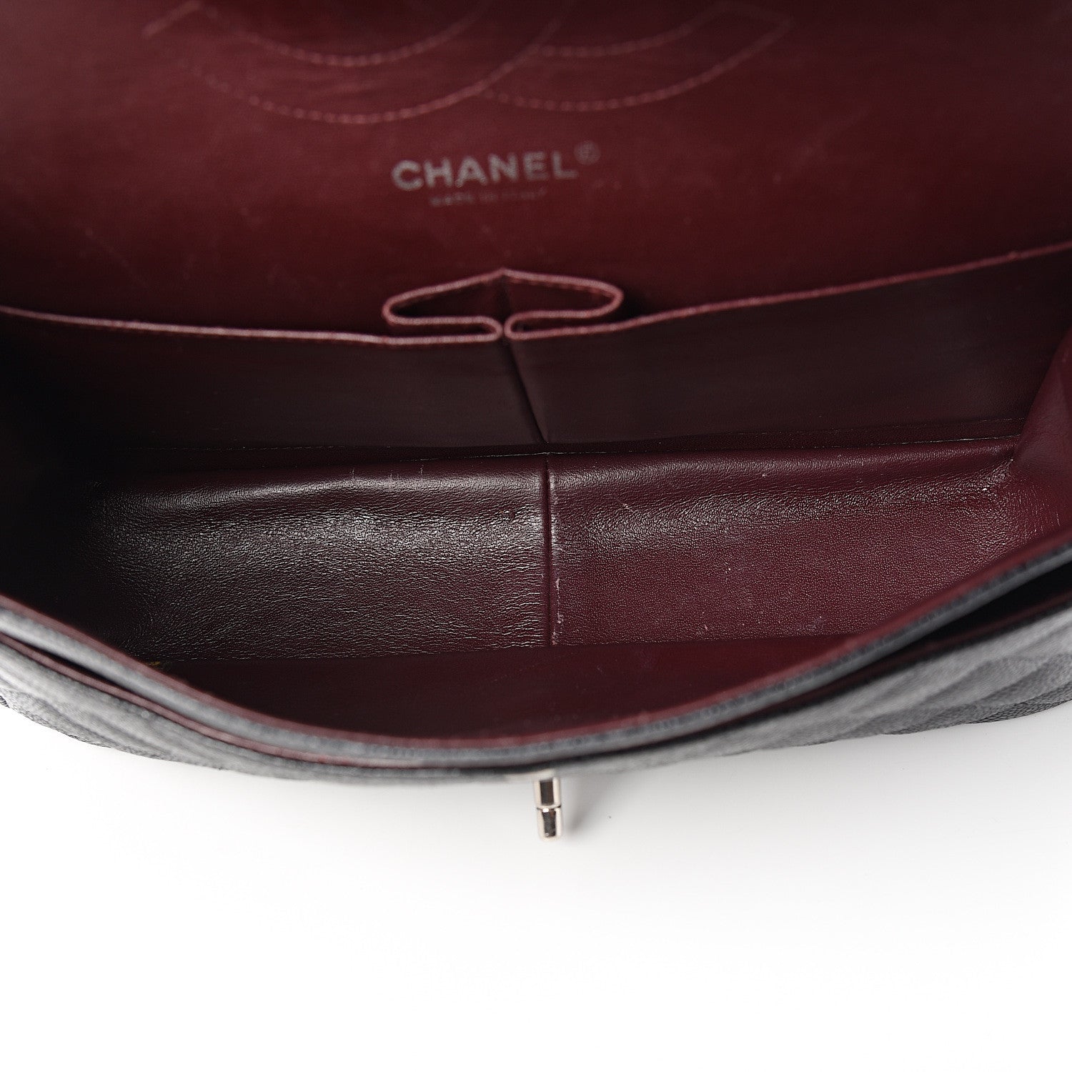 Chanel Caviar Quilted Jumbo Double Flap Black 4 of 9