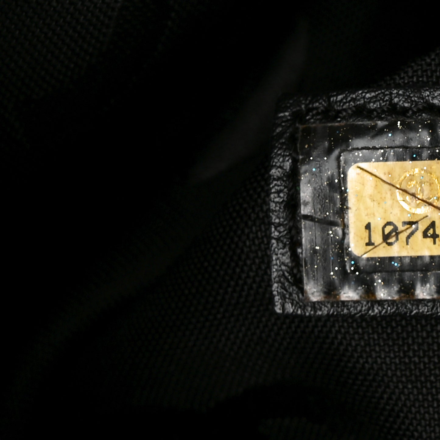 Straw Raffia Tote Black
