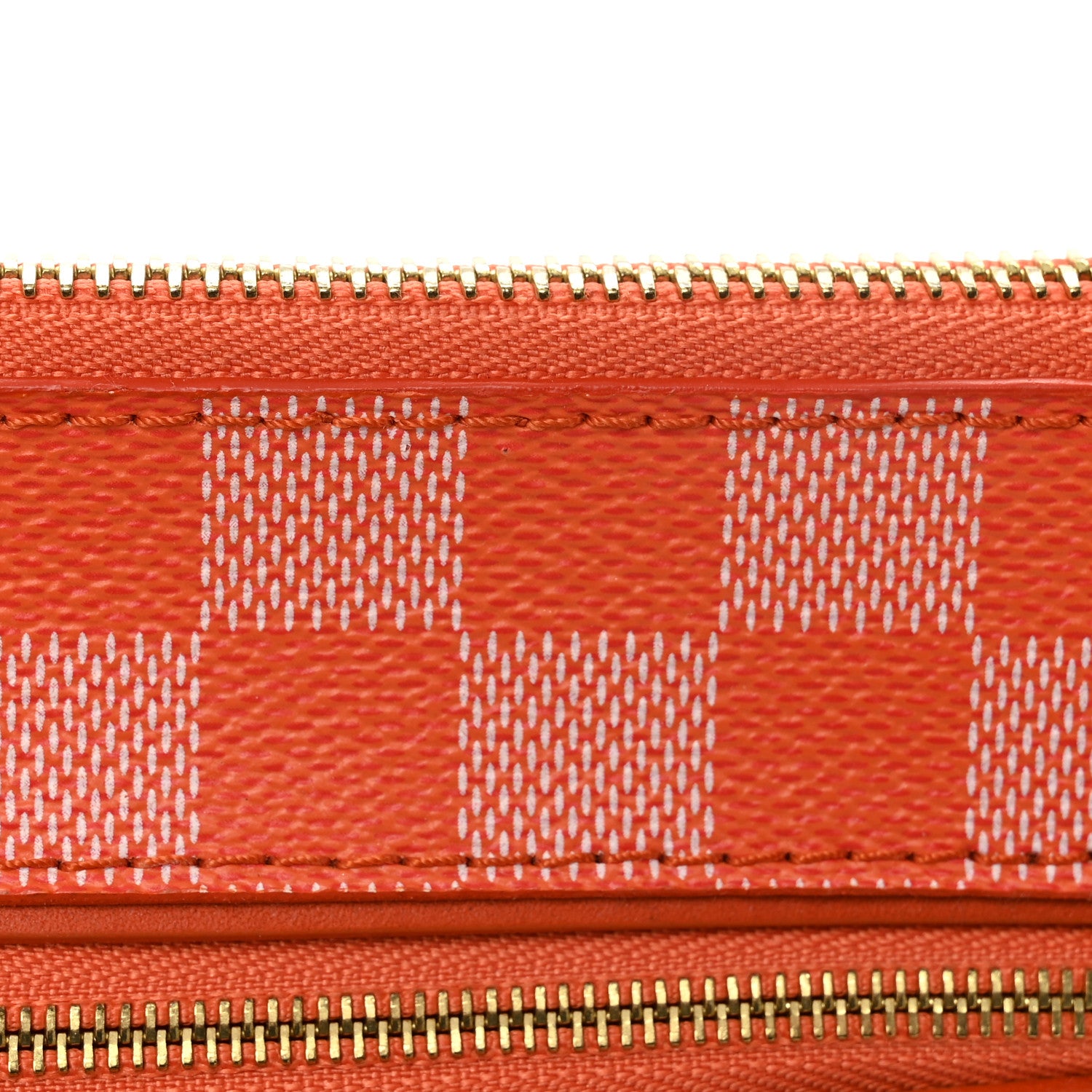 Louis Vuitton Damier Couleurs Kit Clutch Piment 11 of 14