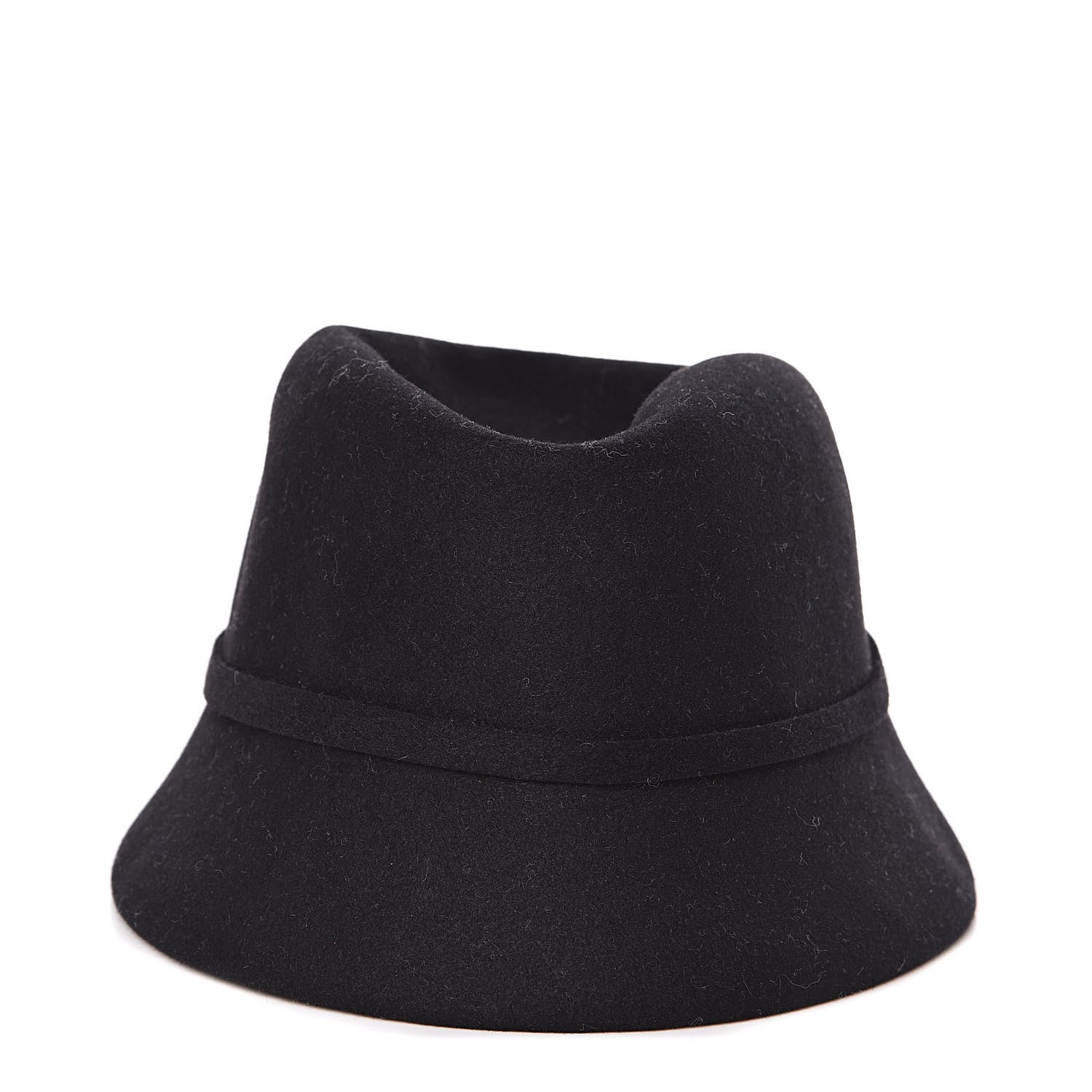 Christian Dior Felt Cloche Dior Arty Hat 57 Black 1 of 6