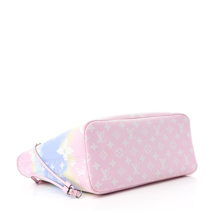 Louis Vuitton Monogram Escale Neverfull MM Pastel 5 of 13