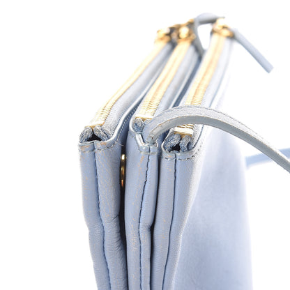 Celine Lambskin Small Trio Crossbody Bag Lavender 19 of 19