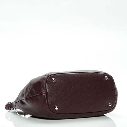 Prada Vitello Phenix Hobo Granato 4 of 6