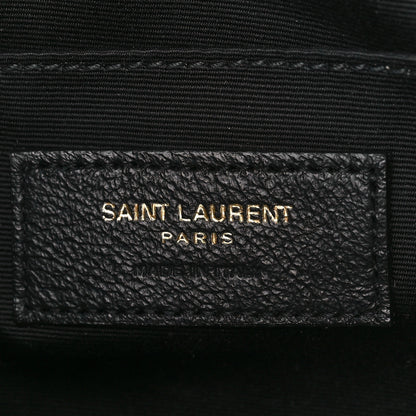 Saint Laurent Calfskin Matelasse Monogram Lou Camera Bag Greyish Brown 6 of 10