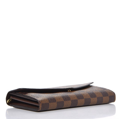 Louis Vuitton Damier Ebene Sarah Wallet NM 4 of 7