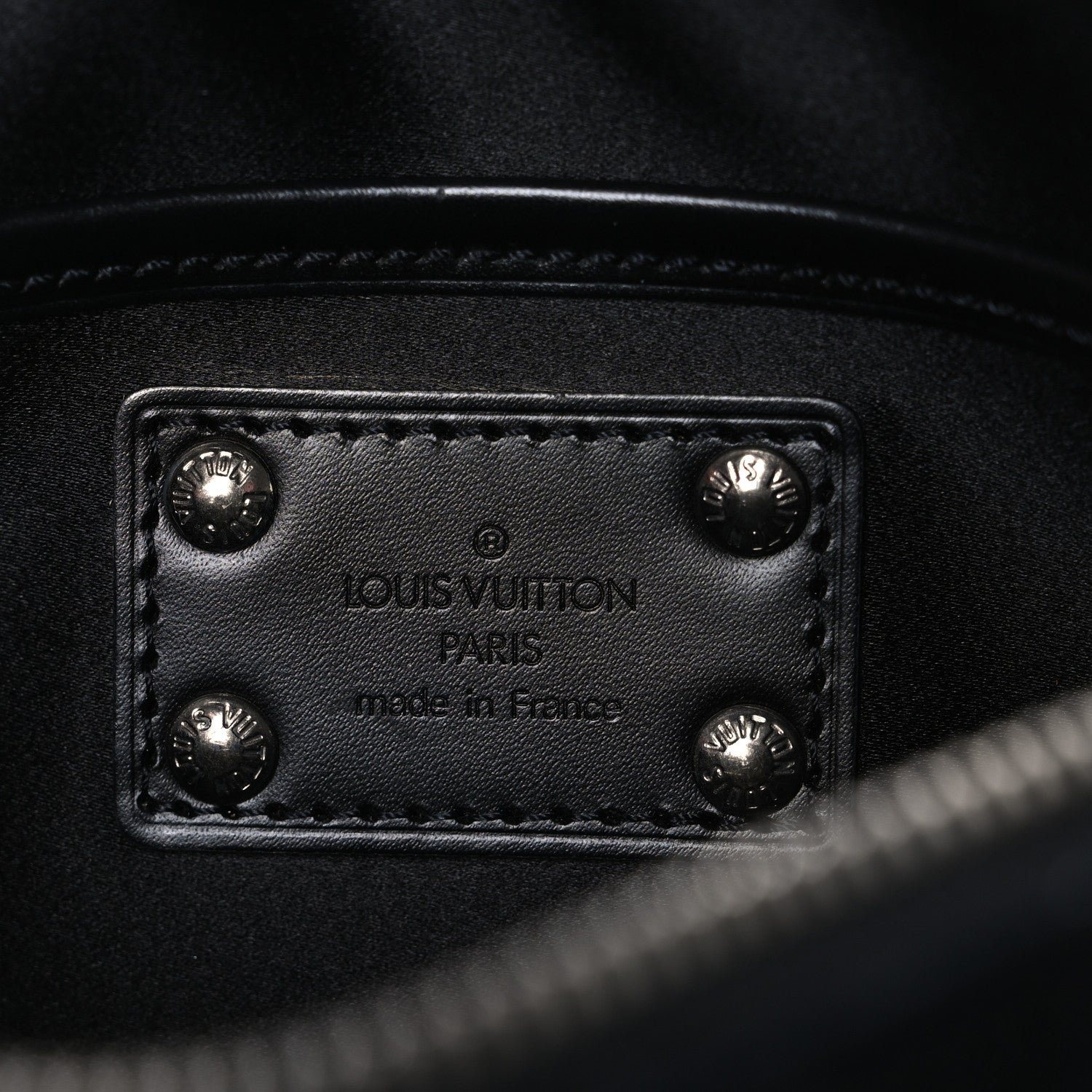 Louis Vuitton Satin Mini Monogram Conte De Fees Pochette Black 6 of 10