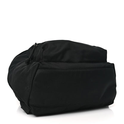 Balenciaga Sport Nylon Logo Embroidered S Wheel Backpack Black 4 of 9