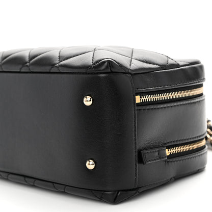 Chanel Lambskin Quilted Small Trendy CC Bowling Bag Black 10 of 10