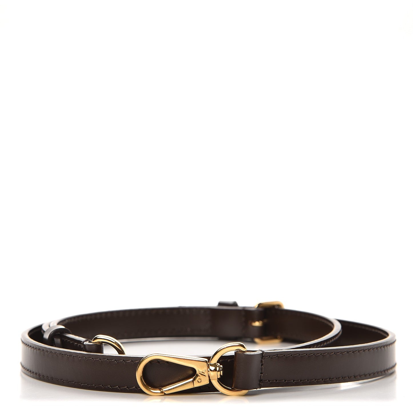 Calfskin 16mm Adjustable Shoulder Strap Brown