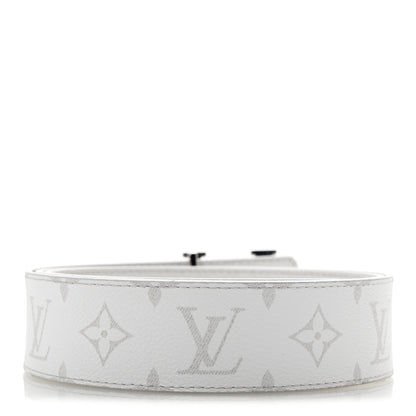Louis Vuitton Taiga Monogram 40mm LV Initiales Belt  100 40 White 2 of 7