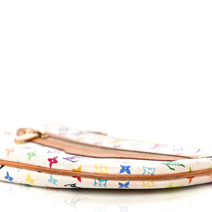Louis Vuitton Monogram Multicolor Pochette Plate GM White 9 of 14