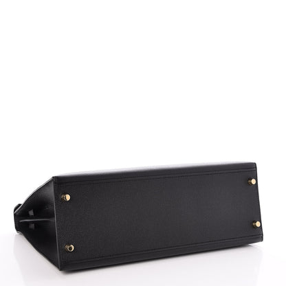 Hermes Epsom Kelly Sellier 32 Black 5 of 33