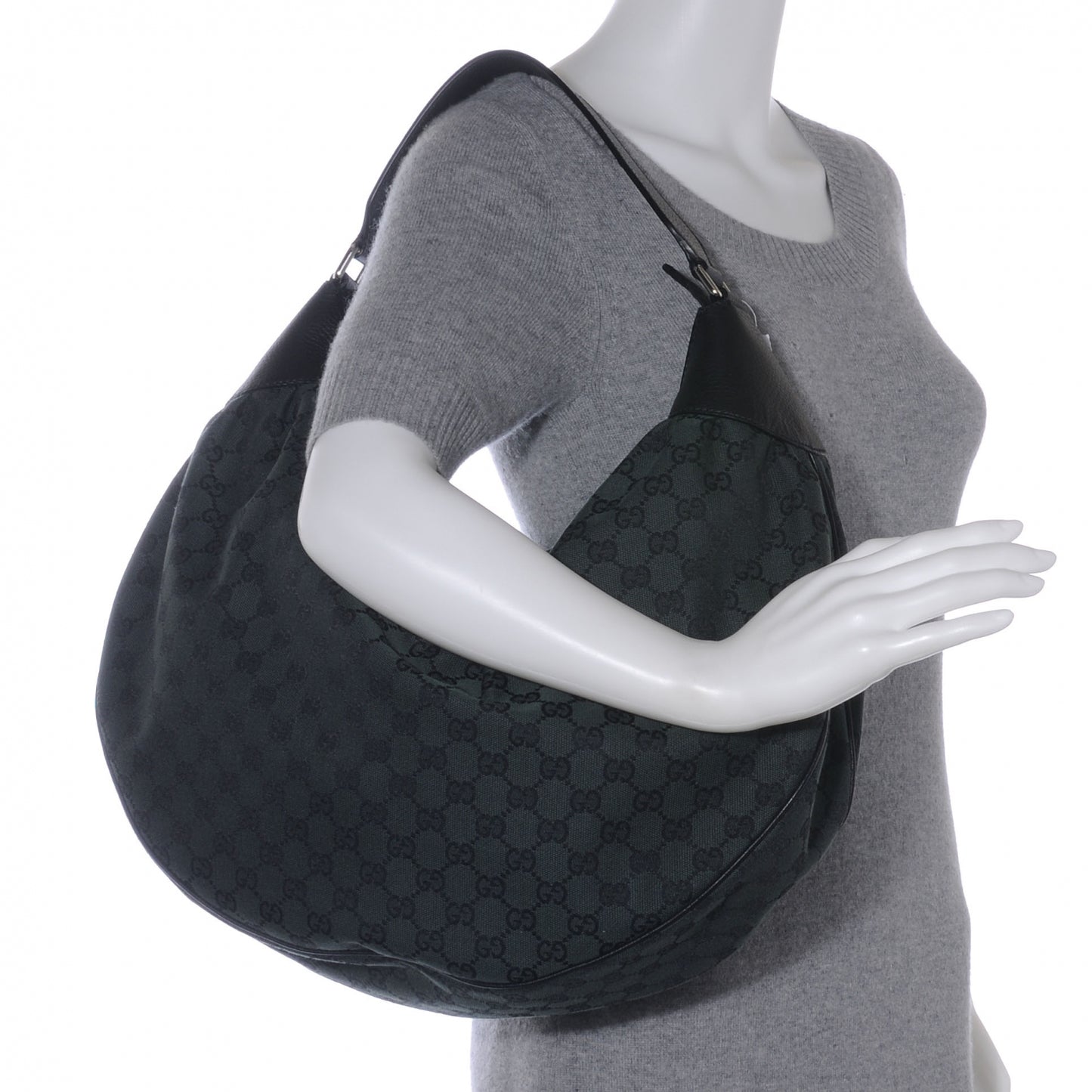 Monogram Large Hobo Green