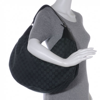 Gucci Monogram Large Hobo Green 2 of 7