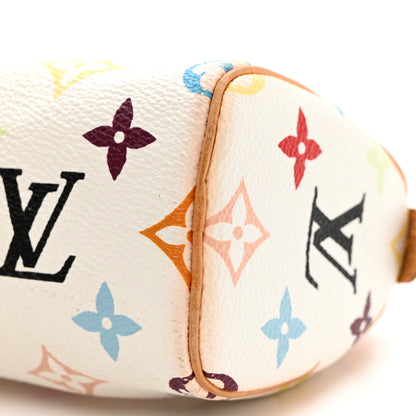 Louis Vuitton Monogram Multicolor Mini Sac HL Speedy White 7 of 9
