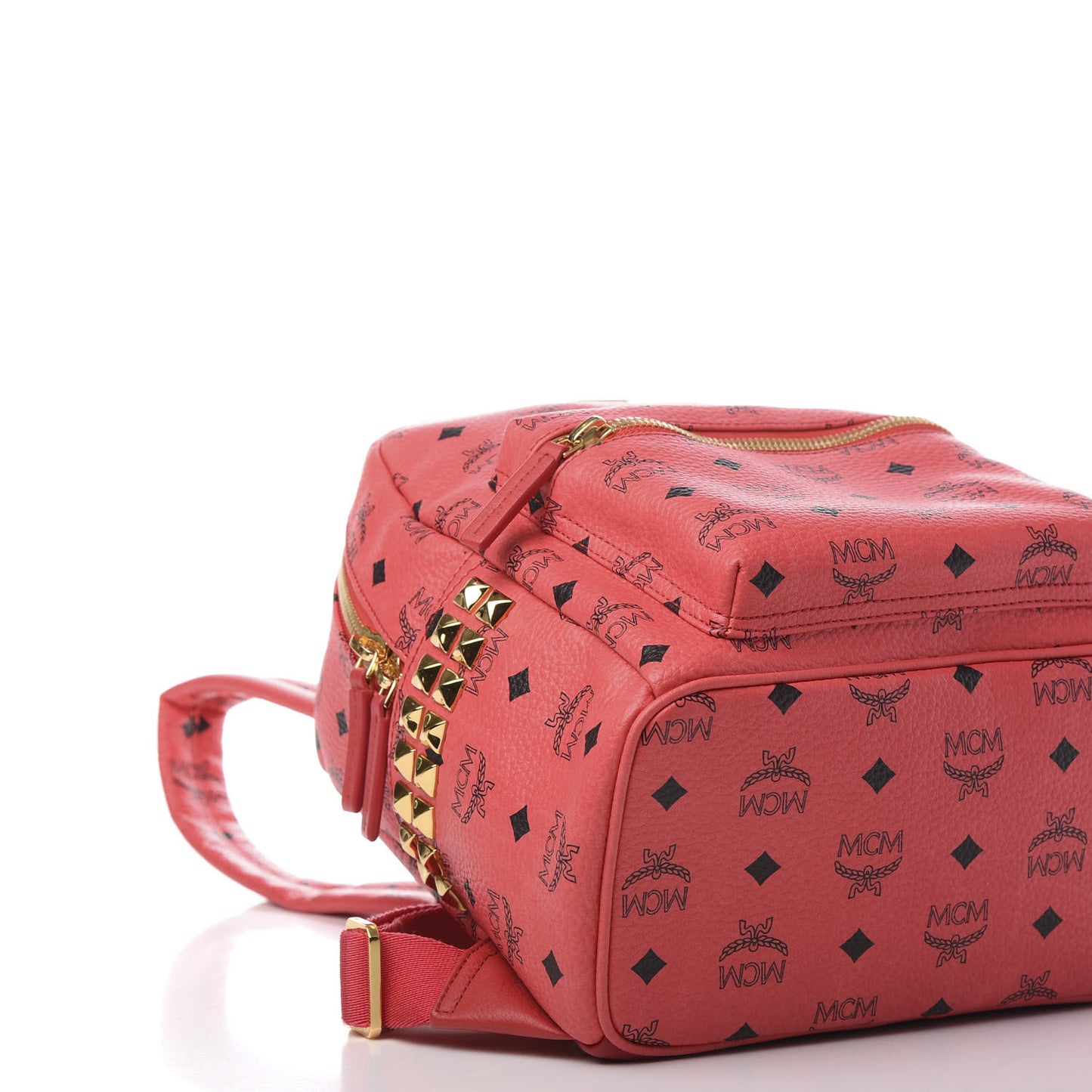 Visetos Small Side Stud Stark Backpack Corail