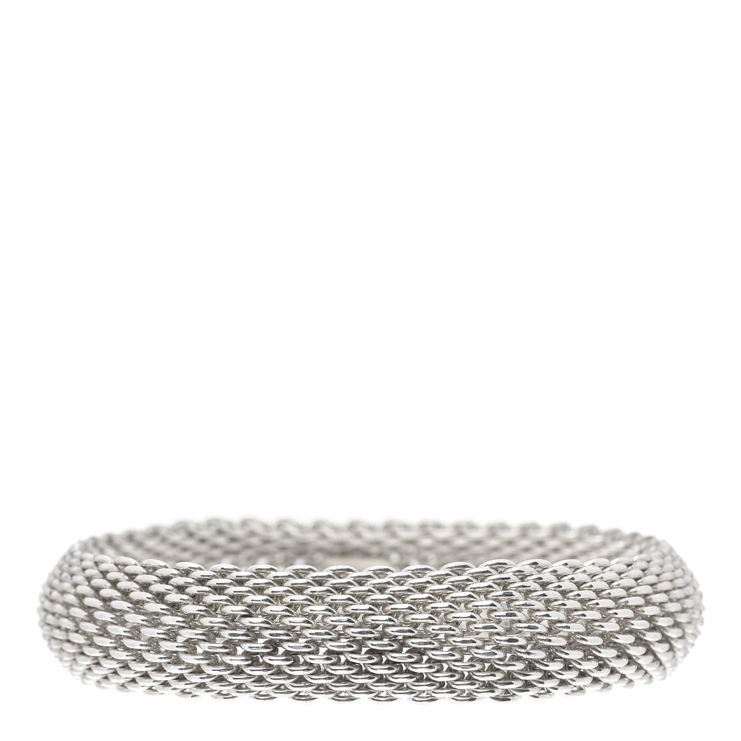 Tiffany Sterling Silver Somerset Mesh Bracelet 1 of 5