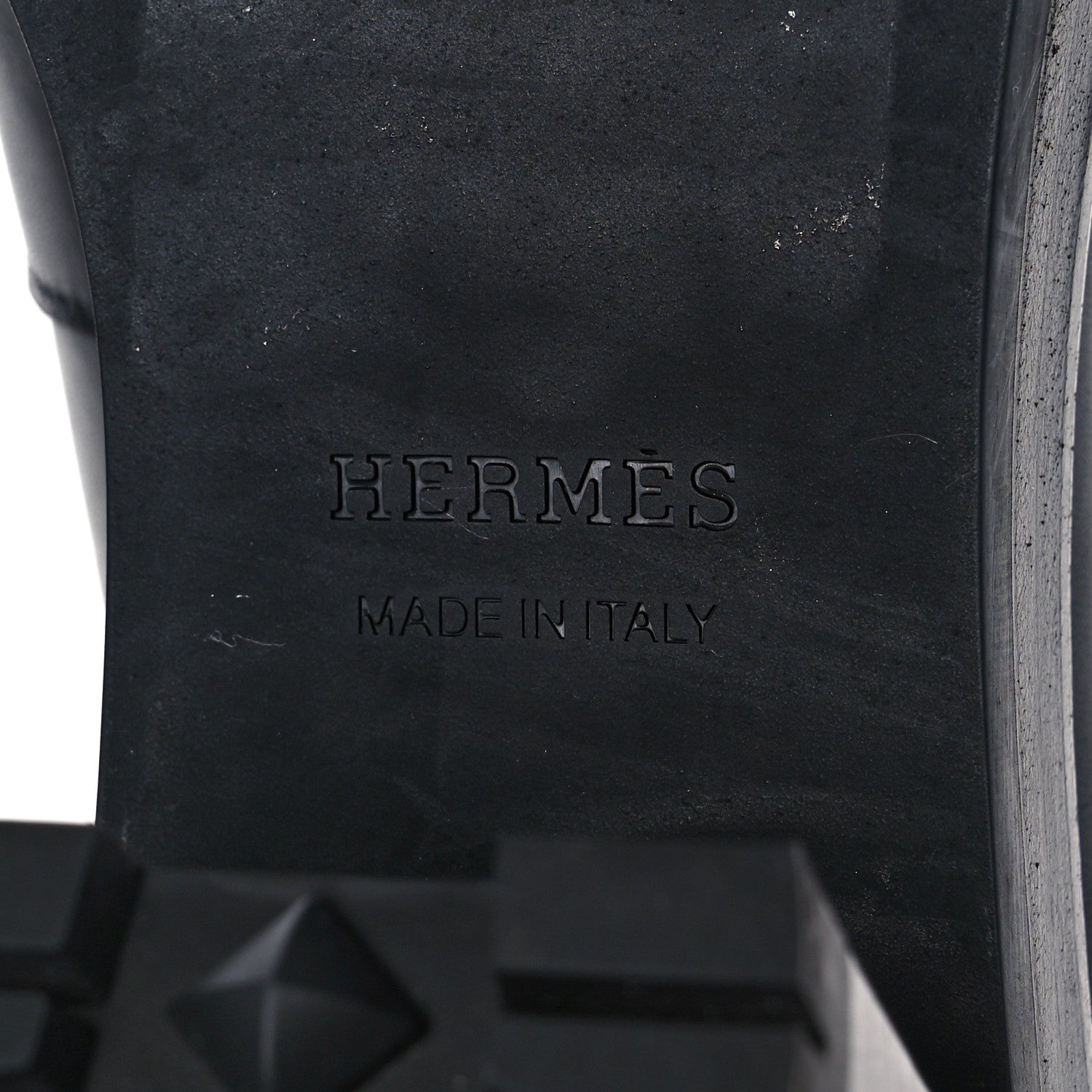 Hermes Greased Calfskin Promenade Boots 37 Black Multicolor 6 of 19