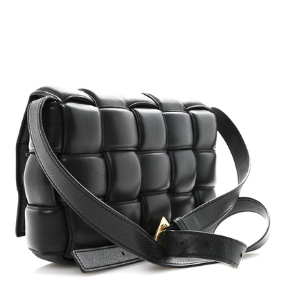 Bottega Veneta Nappa Maxi Intreccio Padded Cassette Crossbody Bag Black 3 of 14