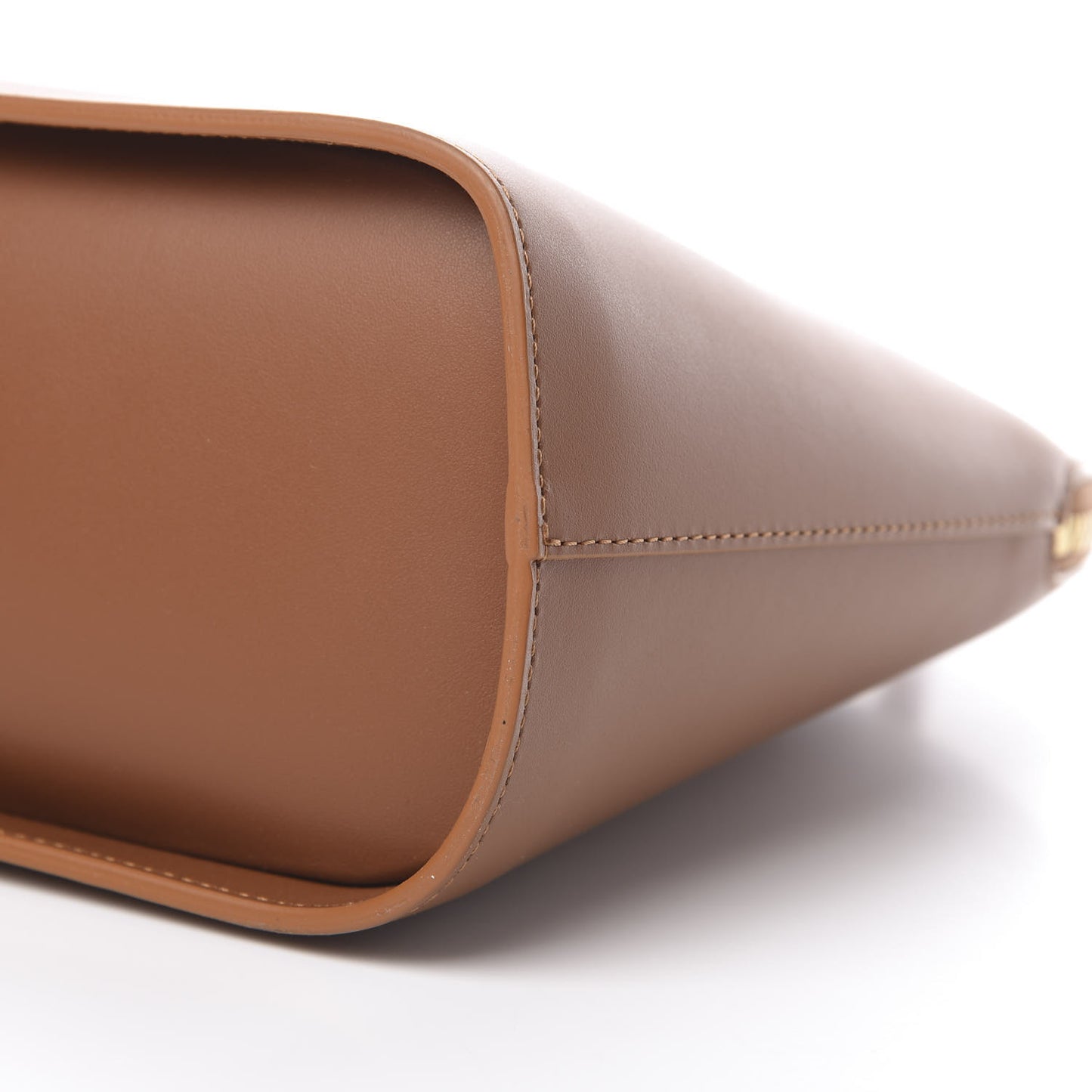 Calfskin Top Handle Rounded Bag Saddle