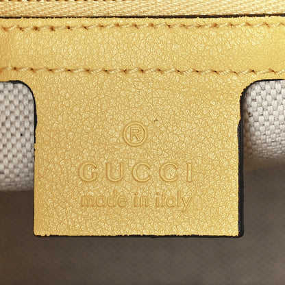 Gucci Wonka Grain Calfskin GG Monogram Star Embossed Small GG Shoulder Bag Stone Topaz 6 of 13