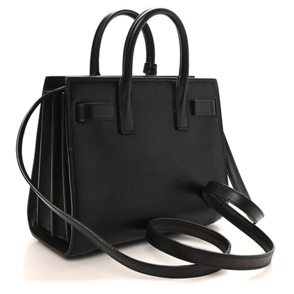 Saint Laurent Calfskin Nano Sac De Jour Black 3 of 10