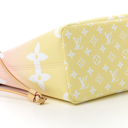 Louis Vuitton Monogram Giant By The Pool Neverfull MM Light Pink 6 of 10