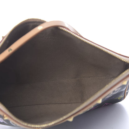 Louis Vuitton Monogram Multicolor Pochette Accessories Black 5 of 11