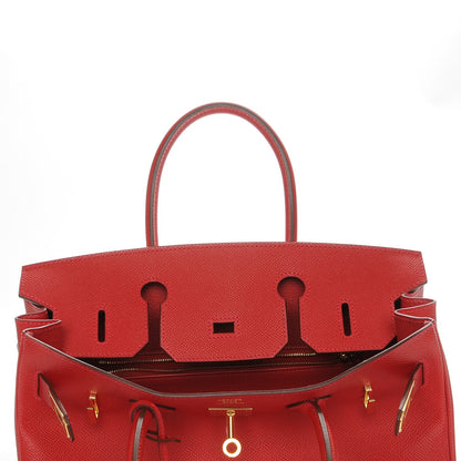 Hermes Epsom Birkin 30 Rouge Casaque 15 of 26