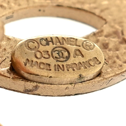 Chanel Star CC Clip On Earrings Gold 4 of 4