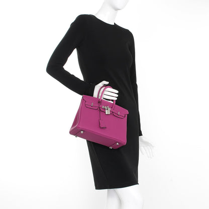 Hermes Togo Birkin 25 Rose Pourpre 2 of 37
