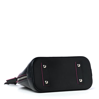 Louis Vuitton Epi Alma BB Black Hot Pink 6 of 12