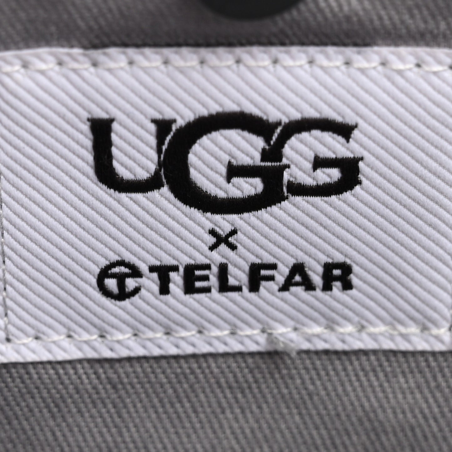 X UGG Fleece Small Shopping Bag Heather Grey