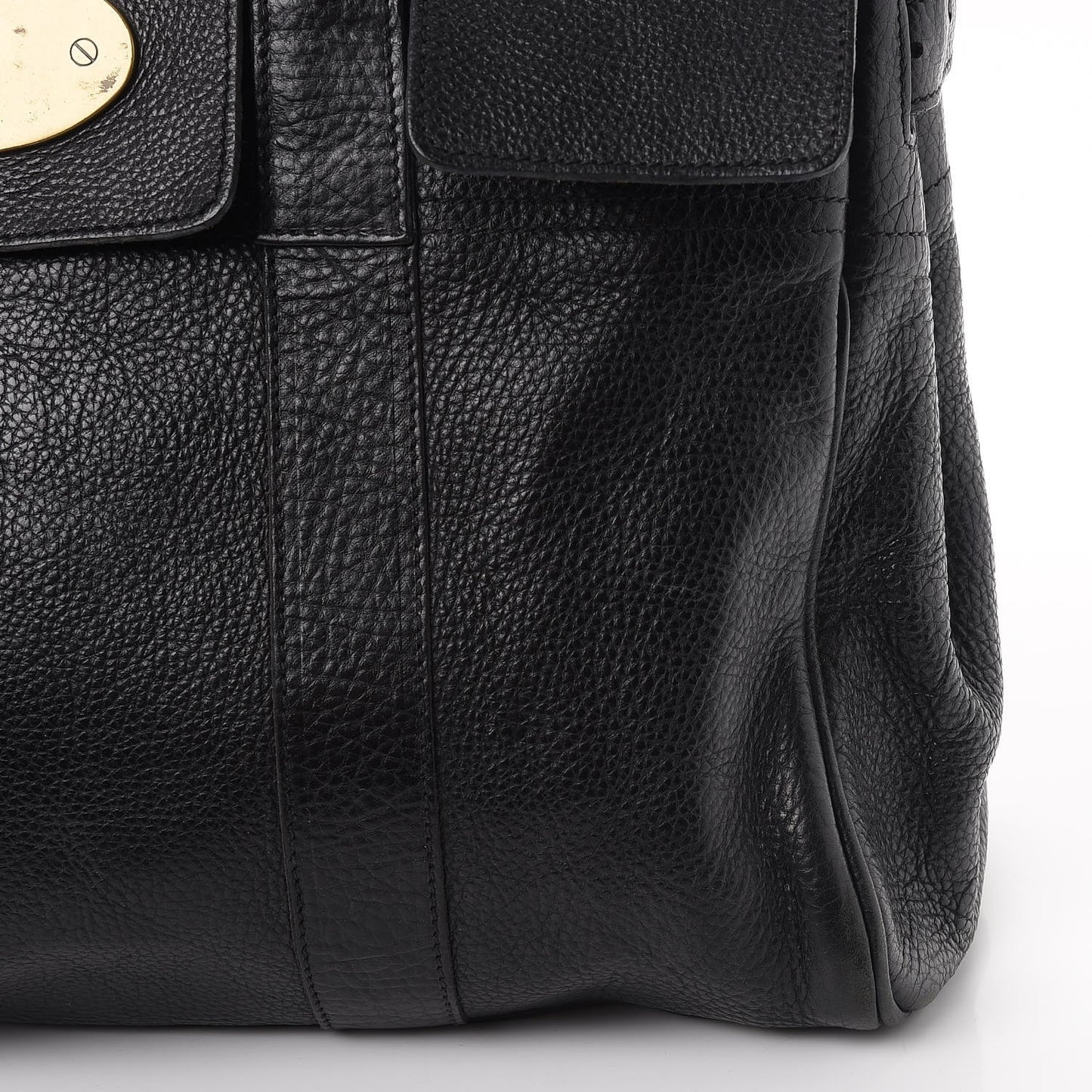 Classic Grain Calfskin Bayswater Black