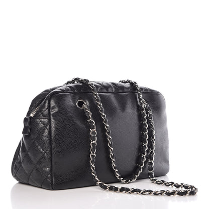 Chanel Caviar Quilted Timeless CC Shoulder Bag Black 3 of 11