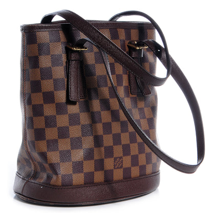 Louis Vuitton Damier Ebene Marais Bucket 23 3 of 9